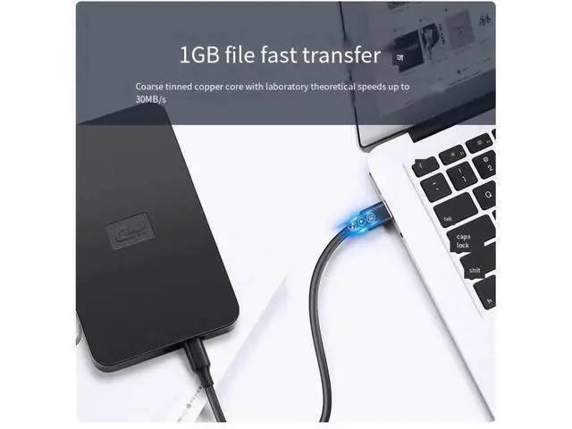 Alt view image 6 of 6 - USB to Mini USB data cable T-port for mobile hard disk data cable camera car dashcam old charger cable 3m USB 3.0