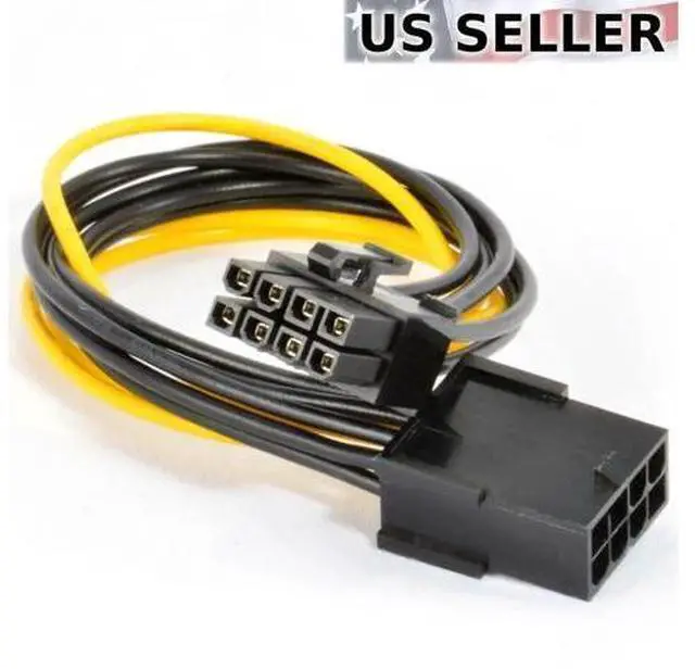 Main image of 5-pack 8-Pin PCIE Power Extension Cable for Video Card PCI-Express PCI-E 5X