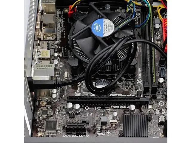 Alt view image 4 of 6 - Desktop 20 Pin Header Female to USB-C Cable with PCIe profile bracket 19Pin to USB Type-C Adapter Cable 50cm
