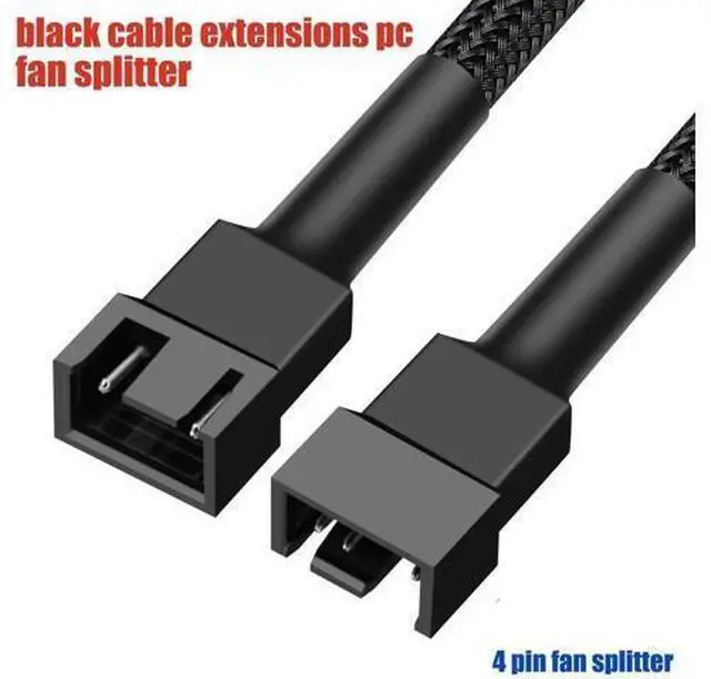 Alt view image 5 of 7 - 10.6" pwm Fan Extension Cable4 pin Fan Extension CableCable Extension pcPC Fan Extension Cable, PWM Fan Extension Cable, PWM Extension Cable (10.6"27cm 10pcs)