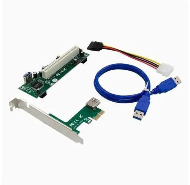 Main image of ASM1083 PCI-E X1 to 1XPCI bridge conversion card Split PCI card slot drive free