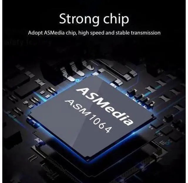 Alt view image 6 of 6 - Chi a Mining PCIE to M2 Adapter PCI Express X1 3.0 4 Port B Key M.2 NGFF SATA SSD Adapter PCI-E M.2 Adapter Expansion Card Riser