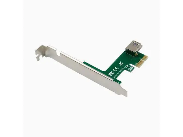 Alt view image 4 of 4 - ASM1083 PCI-E X1 to 1XPCI bridge conversion card Split PCI card slot drive free