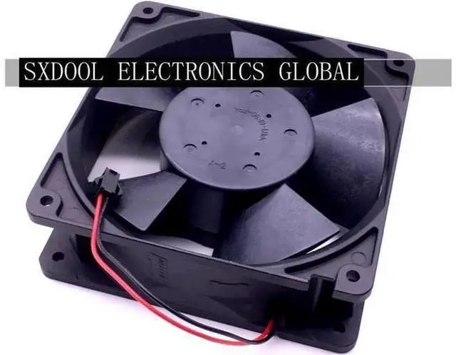 Alt view image 2 of 4 - NMB-MAT 4715SL-05W-B60 DC24V 1.20A 12cm 12038 inverter fan metal frame high temperature resistance 2-wire