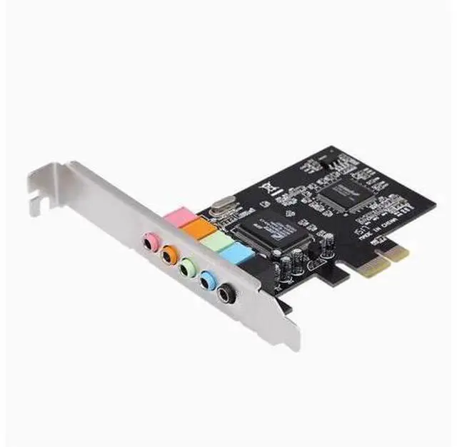 Alt view image 3 of 5 - PCIE Sound card 5.1 Sound Channel Sound card CMI8738 chip pci-e 5.1 Stereo audio card