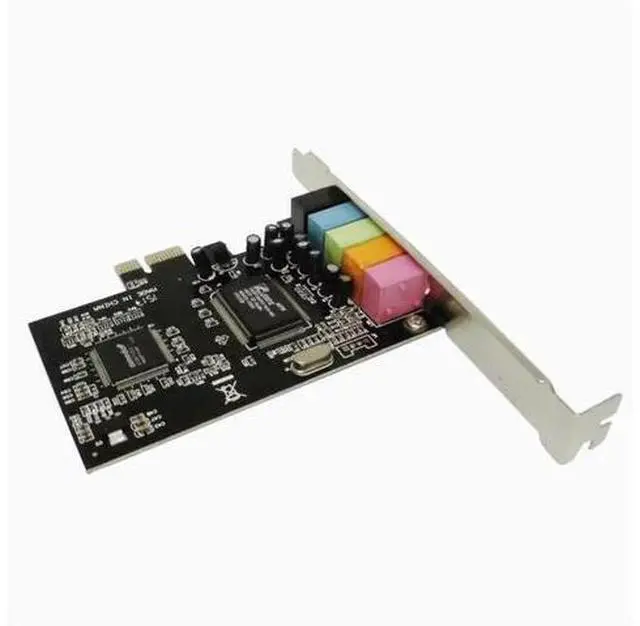 Alt view image 4 of 5 - PCIE Sound card 5.1 Sound Channel Sound card CMI8738 chip pci-e 5.1 Stereo audio card