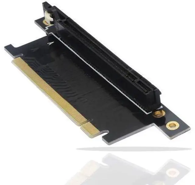 Main image of Aomoproing Pci-E 16x Riser Card,PCI Express 3.0 16X Extension Cable 90 Degree High Speed Riser Card