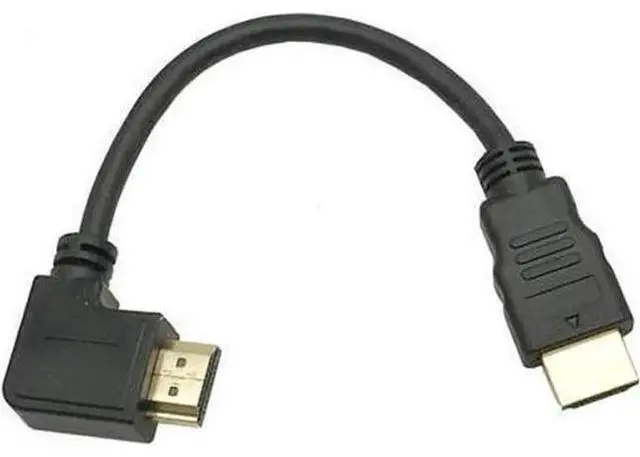 Alt view image 2 of 4 - 4Pack 8Inch 8K Ultra HD High Speed 48Gpbs HDMI Cable Short 90 Degree 8K HDMI Cable 2.1 Right Angle HDMI Male to Male 8K@60hz 4K@120hz 2K@144hz eARC HDR (8inch 8K Right Angled)
