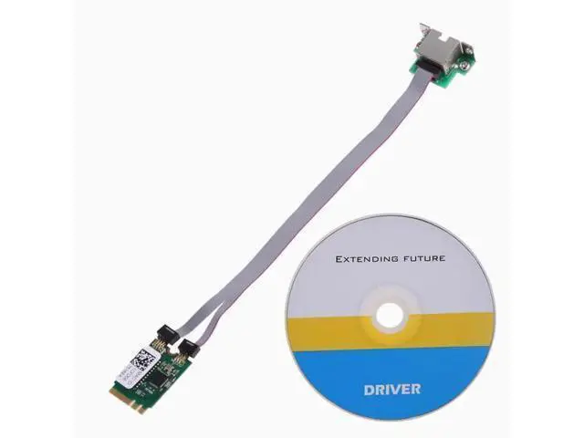 Alt view image 2 of 4 - M2 NGFF KEY A+E RTL8125B Industrial 2.5G Gigabit Network Card 2500M desktop Gigabit vertical needle 8111F
