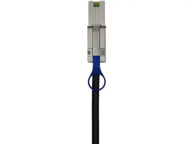 Alt view image 4 of 7 - SAS SATA CABLE Mini SAS 4x Mini SAS26P SFF-8088 to 4 SFF-8482 SAS29P SAS Power Cabe