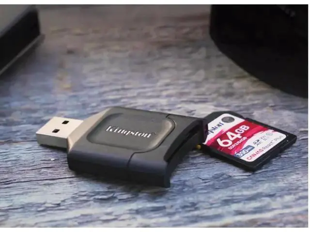 Alt view image 4 of 5 - Kin-gs-ton MLP High speed SD Card USB3.2 reader UHS-II SDXC Micro single camera universal up to 300M (SD card not included)