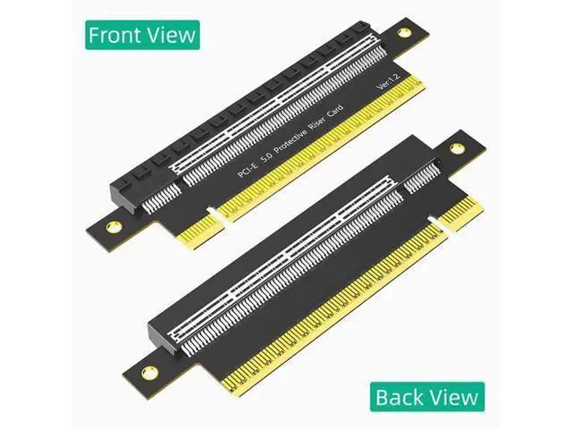 Alt view image 4 of 5 - PCI-E5.0 conversion card PCIE 180 degree conversion card Graphics card Increase card Test card 64GB/s