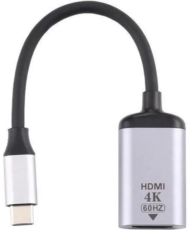 Alt view image 6 of 6 - 4K 60HZ HDMI Female to Type-C / USB-C Male Connecting Adapter Cable