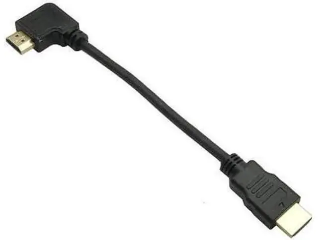 Alt view image 3 of 4 - 4Pack 8Inch 8K Ultra HD High Speed 48Gpbs HDMI Cable Short 90 Degree 8K HDMI Cable 2.1 Right Angle HDMI Male to Male 8K@60hz 4K@120hz 2K@144hz eARC HDR (8inch 8K Right Angled)