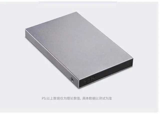 Alt view image 2 of 3 - Type-c Port 2.5-inch SATA notebook mechanical Hard disk SSD solid state metal mobile box