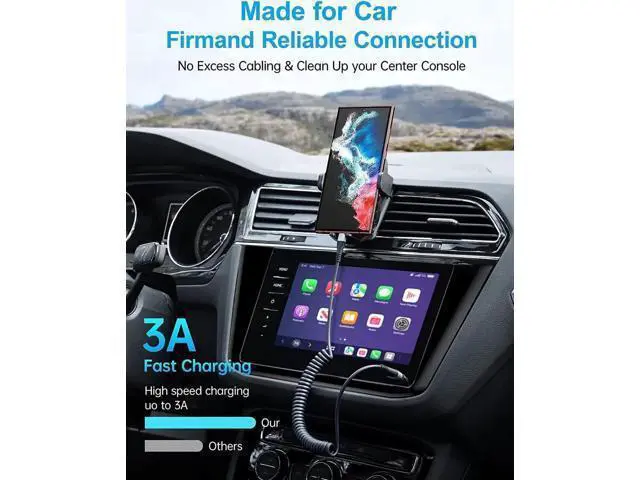 Alt view image 7 of 7 - Shop All Lelisten Products | Visit Fashion Technology Store FOLLOW USB C Cable Fast Charging, 2Pack 3ft Coiled USB A to Type C Charge Cord for Car, USB-C Charging Cable Compatible with Samsung Gala
