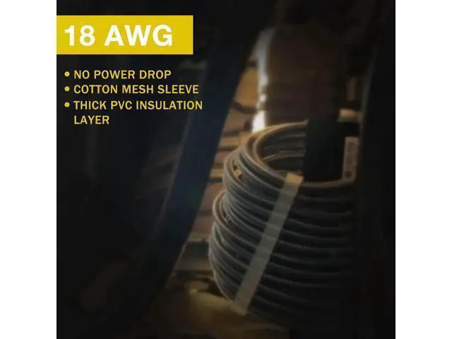 Alt view image 4 of 6 - Clovertale Braided ATX Sleeved Cable Extension Kit for Power Supply Cable Kit, PSU Connectors, 24 Pin, 8 Pin, 6 Pin 4 + 4 Pin, 6 Pack, with Cable Comb 24 Pieces Set 24-Pin, 8-Pin, 6-Pin