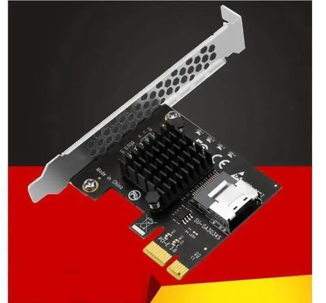 Main image of Chi a Mining PCIe to Mini SAS 8087 4 Port SATA 3 6G SSD Adapter PCI-e PCI Express X1 Controller Expansion Card
