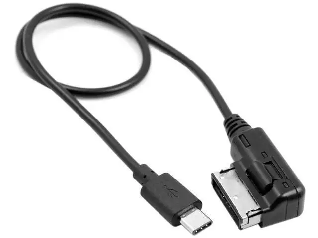 Alt view image 7 of 7 - Media in AMI MDI USB-C USB 3.1 Type-C Charge Adapter Cable for Car VW Audi 2014 A4 A6 Q5 Q7
