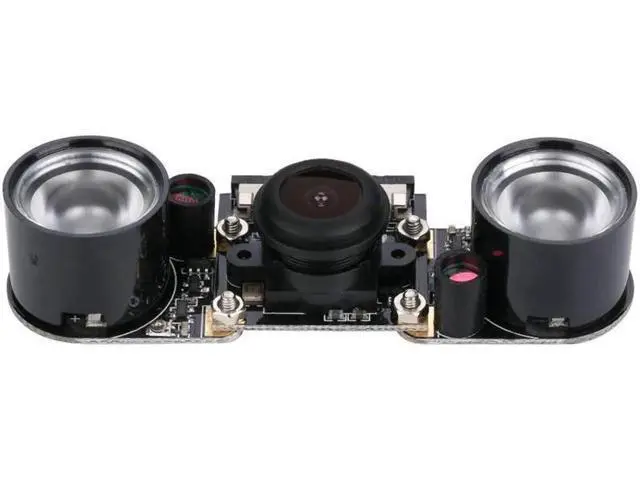 Alt view image 2 of 4 - Raspberry Pi 3 Model B Plus Camera Fisheye Wide Angle 5MP 1080p Night Vision Camera Module for Raspberry Pi 3 Model B+ and Model B