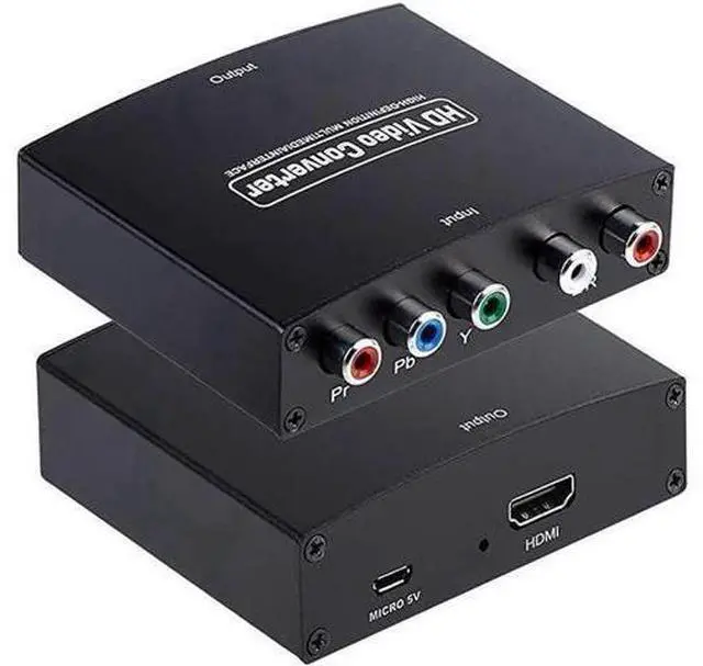 Main image of AOMOPROING to HDMI Converter Component to HDMI RGB to HDMI Converter Supports 4K Video Audio Converter Adapter HDMI V14 for DVD PSP Xbox 360 PS2 Nintendo to HDTV Monitor and Projector