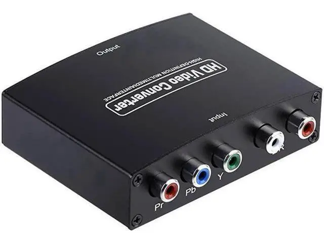 Alt view image 5 of 6 - AOMOPROING to HDMI Converter Component to HDMI RGB to HDMI Converter Supports 4K Video Audio Converter Adapter HDMI V14 for DVD PSP Xbox 360 PS2 Nintendo to HDTV Monitor and Projector