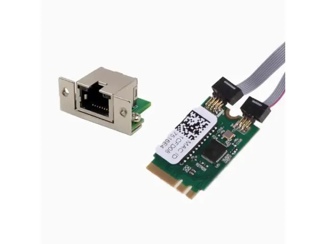 Alt view image 4 of 5 - M2 NGFF KEY A+E RTL8125B Industrial 2.5G Gigabit Network Card 2500M desktop