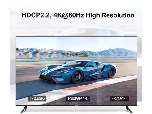 Alt view image 6 of 7 - AOMOPROING 4K@60Hz HDMI to DisplayPort Cable Adapter/Converter with USB Power, Male to Female HDMI to DP Adaptor for Monitor, Support HDMI2.0 HDCP2.2, Compatible with , PS5, NS, Mac Mini(NOT USB Port)