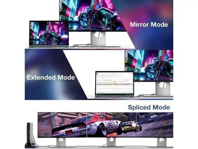 Alt view image 4 of 7 - 8K@60Hz DisplayPort to HDMI Adapter, Uni-Directional DP 1.4a to HDMI 2.1 Converter Cable, Support 8K, 4K@120Hz, 2K@240Hz, VRR, HDR, HDCP 2.3, DSC 1.2a for HP, ASUS, DELL, GPU, AMD, NVIDIA