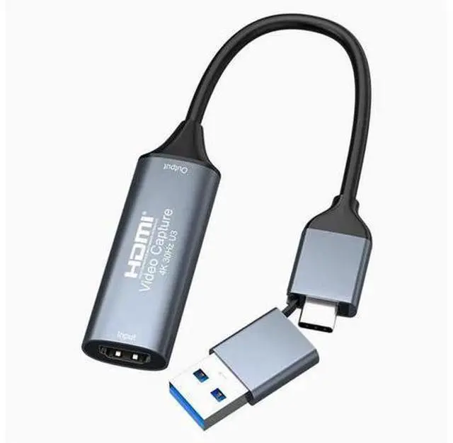 Main image of Video capture card 4K switch laptop HD HDMI to USB 3.0 live broadcast capture