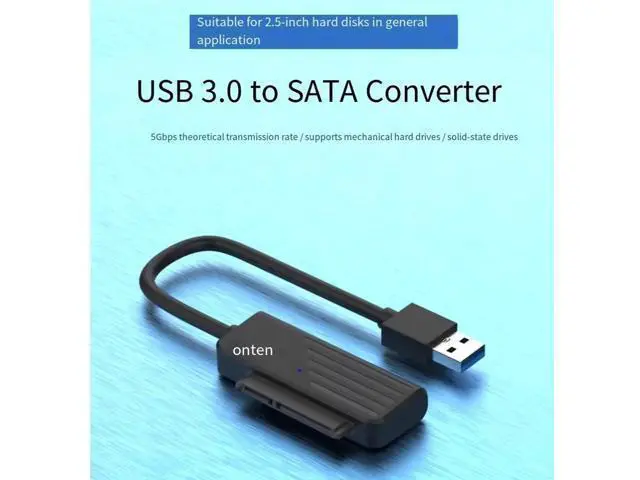 Alt view image 5 of 6 - SATA to USB3.0 hard drive enclosure adapter 5Gbps, suitable for 2.5-inch desktop and laptop computers to replace optical drives with mechanical ssd solid-state drives