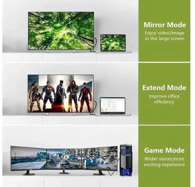 Alt view image 5 of 6 - 8K Displayport to DisplayPort Cable 1.4 10ft / 3m, Ultra HD 4K 144Hz, 8K 60Hz, HBR3(7680x4320 Resolution), High Speed 32.4Gbps, Long Nylon Braided DP to DP DisplayPort 1.4 Cable(10ft)