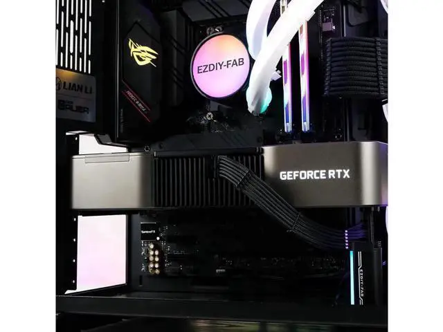 Alt view image 4 of 7 - Aomoproing PSU Cable Extension Kit,16AWG and 18AWG Sleeved Cable Custom Mod for Nvidia 30' Series FE GPU Build, PC Power Supply PET Braided Extension Cable Kit with Comb- 300MM -Black