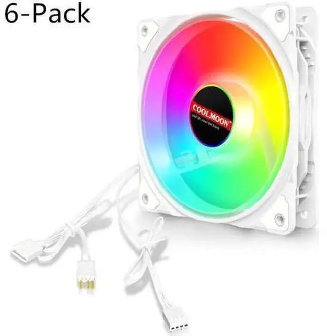 Main image of 12cm Cooling Fan 5V 3Pin ARGB Mute CPU Cooler PC Case Fan 120mm Cooling 4Pin PWM Ventilador Aura Sync with ARGB Controller