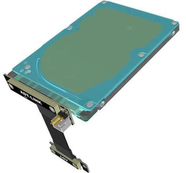 Alt view image 3 of 7 - PCIe 4.0 1x SSD To SFF-8639 (U.2) Adapter Cable For 2.5" NVMe U.2 SFF-8639 SSD