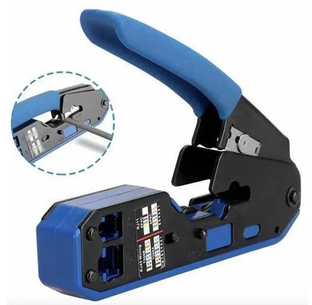 Main image of Aomoproing RJ45 Ethernet Network LAN Tool Kit Network Cable Crimper Crimping Plier Stripper