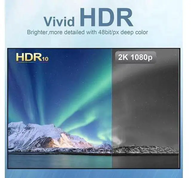 Alt view image 2 of 7 - USB C to HDMI 2.1 Cable 3.3FT, 8K@60Hz 4K@144Hz Thunderbolt 3/4 Compatible with MacBook Pro/Air, iPad Pro, iPhone 15, Supports HDCP 2.3 & HDR10, High Speed 48Gbps for XPS, Galaxy S22, Gaming Monitor