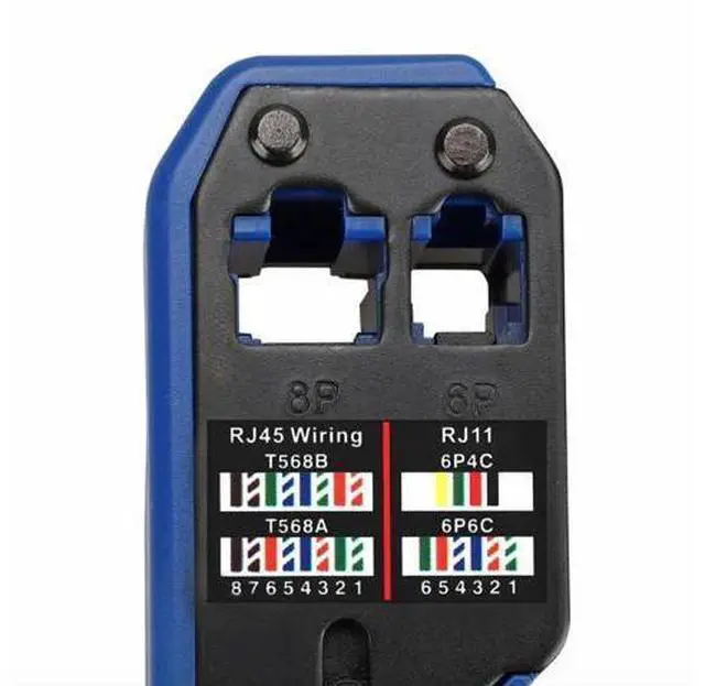 Alt view image 3 of 7 - Aomoproing RJ45 Ethernet Network LAN Tool Kit Network Cable Crimper Crimping Plier Stripper