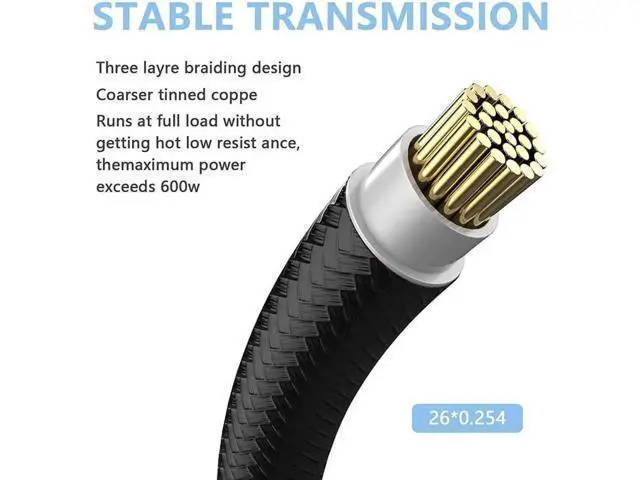 Alt view image 5 of 6 - RTX 3090TI 4090 16Pin(12+4) to 3x8Pin PCI-E 5.0 Sleeved Extension Cable,12Pin to 3x8Pin Compatible 3090ti and RTX4090 4080 Series,13inch with Cable Combs(16AW Black)