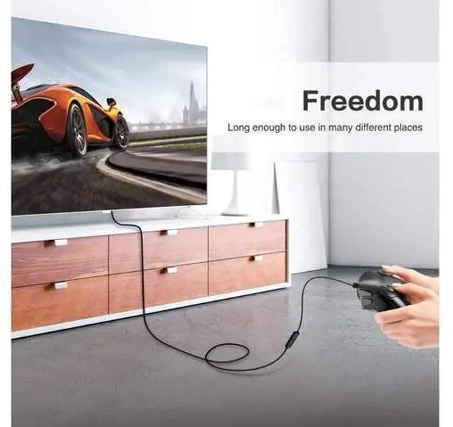 Alt view image 7 of 7 - Aomoproing 10 ft. USB 3.0 Extension Cable , USB 3.0 Extension Cable - A-Male to A-Female for USB Flash Drive, Card Reader, Hard Drive, Keyboard,Mouse,Playstation, Xbox, Printer, Camera