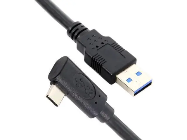 Main image of Aomoproing USB 3.1 Type-C Left Right Angled Type to Standard USB3.0 Data Cable Compatible for Camera Link VR (5.0M)