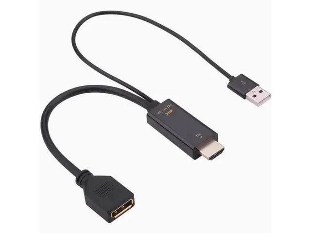Alt view image 2 of 4 - HDMI Revolution DP female conversion line 4K60Hz HD display projector 2K