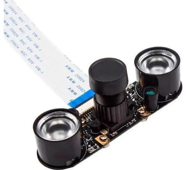 Alt view image 3 of 7 - Werleo for Raspberry PI Camera Module 5MP 1080p OV5647 Sensor HD Video Webcam Supports Night Vision for Raspberry Pi Model B B+ A+ RPi 3 2 1 with FFC Cable - Raspberry pi Camera