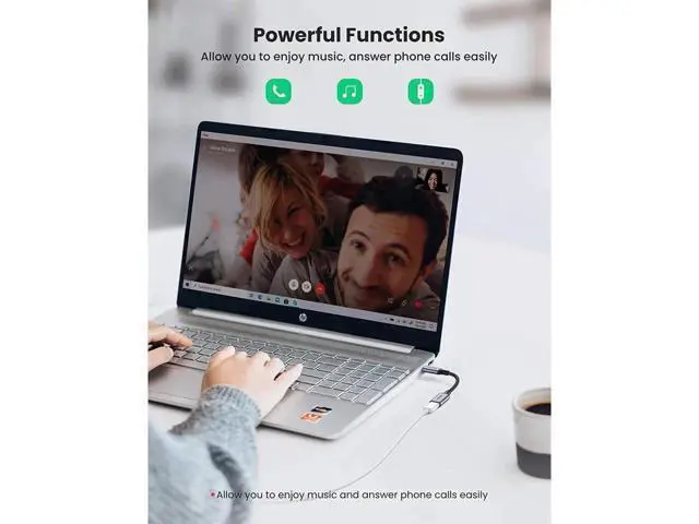 Alt view image 6 of 7 - AOMOPROING UGREEN USB-C to Lightning Audio Adapter Cable USB Type C Male to Lightning Female Headphones Converter for iPad/MacBook/USB C Phones to Connect with Lightning Earphones Support Call