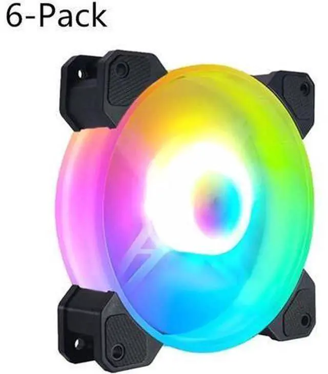 Main image of 12cm 12V 4Pin PWM PC Case Cooler Fan for Computer Chassis 5V 3Pin ARGB Lighting Radiator Cooling Heatsink Fan 120mm