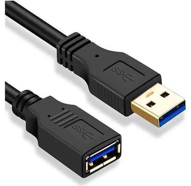 Main image of Aomoproing USB 30 Extension Cable 12 ft USB Extension Cable USB 30 Extender Cord Type A Male to Female Data Transfer Lead for Hard DrivePrinterKeyboardCameraUSB Flash DriveCard Reader
