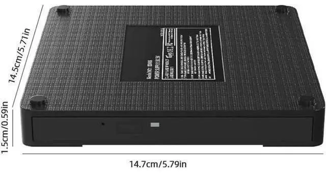 Alt view image 6 of 14 - USB External Dvd Reader USB 3.0 Type C DVD-RW CD-RW Burner Recorder TF SD Optical Drive CD DVD ROM Writer For PC Laptop