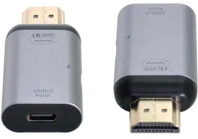 Main image of HDTV Sink HDTV & PD Power Adapter 4K 60hz 1080p to USB-C Type C Female Source for Phone & Laptop