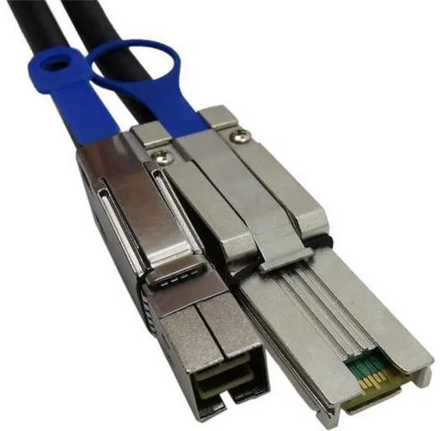 Alt view image 7 of 7 - SFF-8088 External Mini SAS to Mini SAS High Density HD SFF-8644 Data Cable 1m