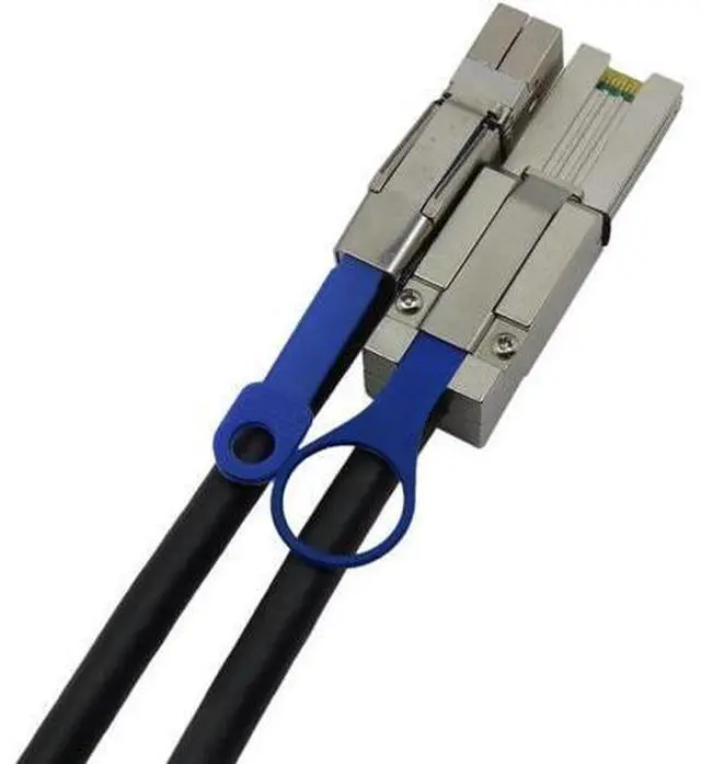Alt view image 5 of 7 - SFF-8088 External Mini SAS to Mini SAS High Density HD SFF-8644 Data Cable 1m